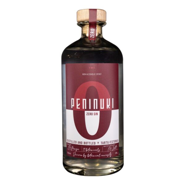 Peninuki ZeroSin / ZeroGin — alkoholivaba destillaat / džinnialternatiiv 700 ml 0.0%