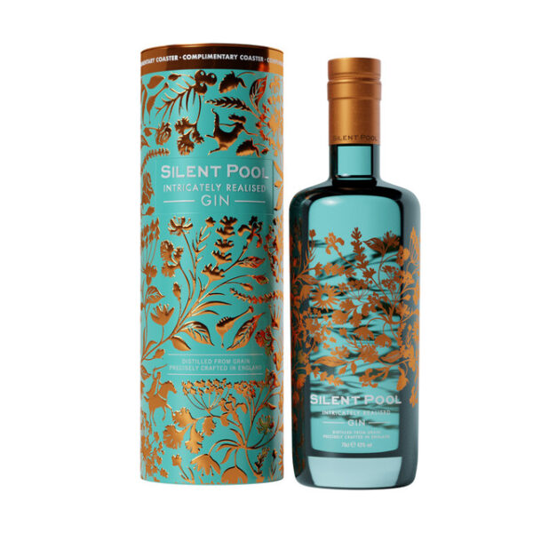 Silent Pool Gin 700 ml 43% vol TIN KINKEKARP (sisaldab vasest pokaalialust)