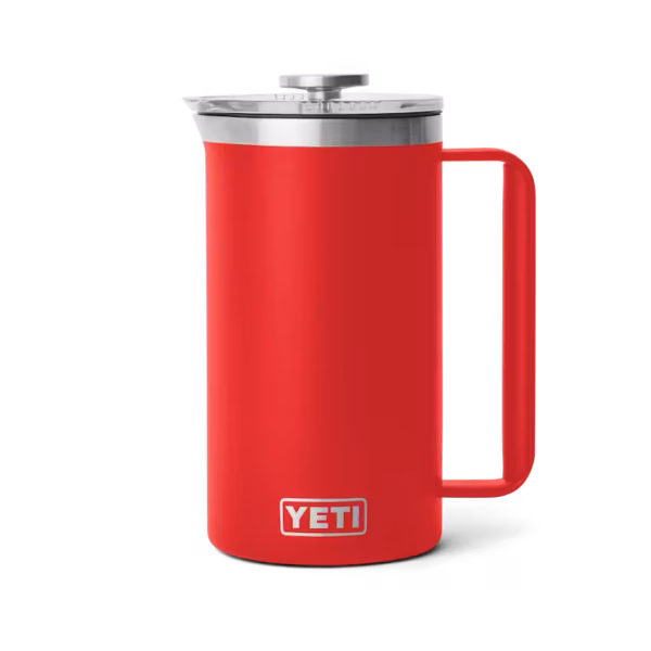 YETI Rambler presskann kohvimasin 34 Oz, 1L, punane