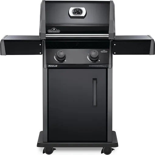 Napoleon Rogue 365 gaasigrill (must, 2 põletit, ilma külgpõletita)