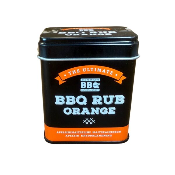 BBQ RUB apelsinimaitseline 150g (uus pakend) Enn Tobrelutsu maitseainesegu