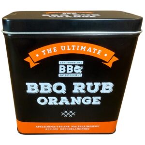 BBQ RUB Apelsinimaitseline 850g (uus Pakend) BBQ Entertainment Enn Tobrelutsu Maitseainesegu