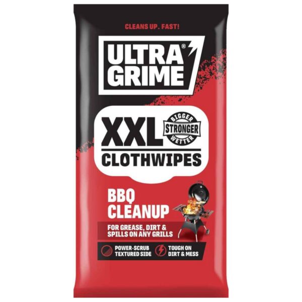 UltraGrime XXL BBQ Cleanup abrasiivsed puhastuslapid – 16 tk/pakk