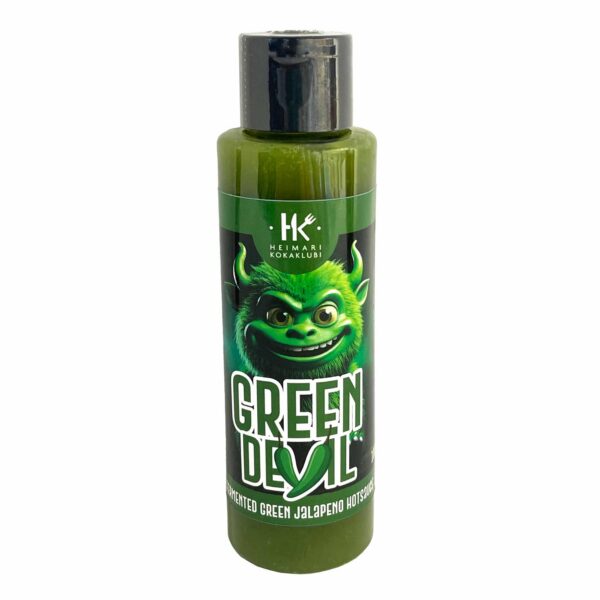 Jalapeno vürtsikas kaste "GREEN DEVIL" 100 ml, Heimari Kokaklubi