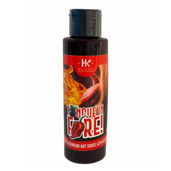 Mustika vürtsikas kaste "TONGUE IN FIRE” 100 ml, Heimari Kokaklubi
