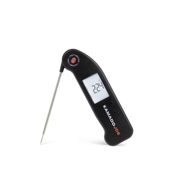 Liha-sisetermomeeter ETI THERMAPEN® ONE Must, Kamado Joe logoga