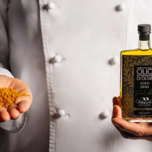 Muraglia “Michelin Aromatics By Francesco Apreda” Kinkekarp Eksta Väärisoliiviõlidega (2 X 100 Ml) — RED PIKKANTE & GOLD INDIA 4