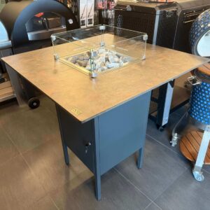 Tulelaud Engasco (kõrge) 100x100 Cm Fire Table Engasco, FTEH100RB