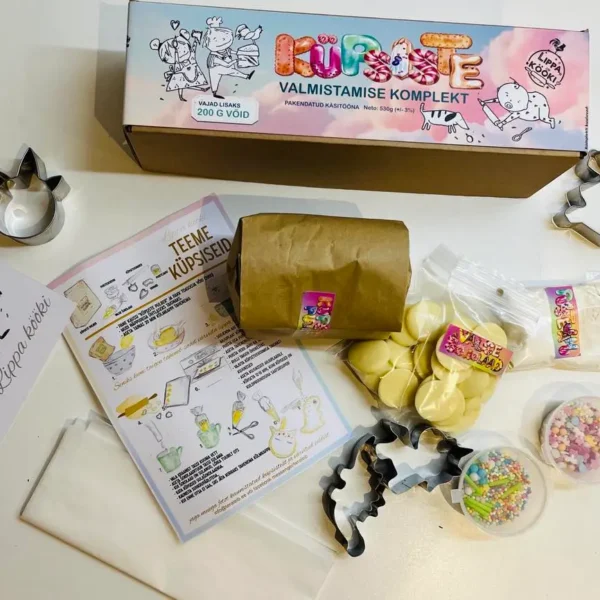 Küpsiste meisterdamise komplekt