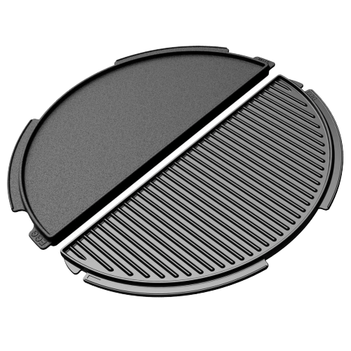 Big Green Egg Poolkuu plancha-küpsetusplaat L