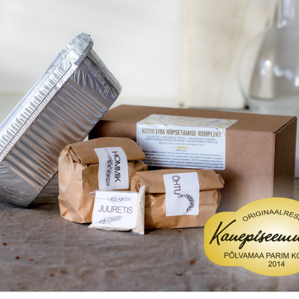 Juuretisega leiva küpsetamise komplekt - Kanepiseemnetega