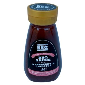 4745010675195 BBQ Entertainment The Ultimate BBQ Sauce With RASPBERRY & CHIPOTLE BBQ Kaste Vaarika & Chipotle'ga 280g.