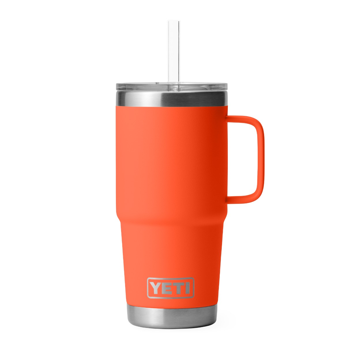 YETI termos-joogitops kaanega ja sangaga Rambler Mug 25 Oz / 739 ml Papaya / Papaiakollane