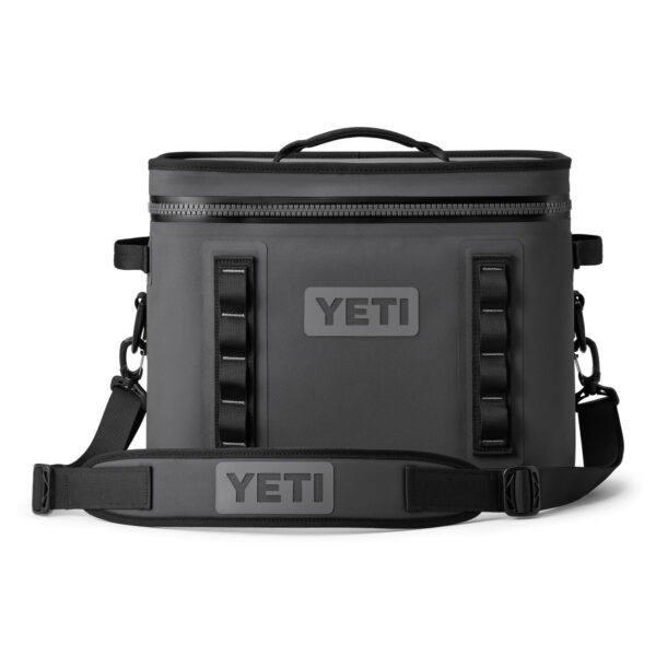 YETI õlarihmaga pehme külmakast EU Hopper Flip 18 Soft Cooler Charcoal / tumehall