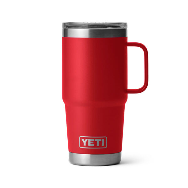 YETI termos-joogitops kaanega ja sangaga Rambler Mug 20 Oz / 591 ml Rescue Red / punane