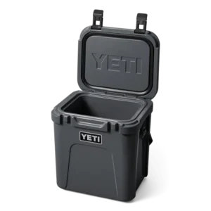 Roadie 24 Charcoal 3qtr Lid Up 3439 B.png.webp