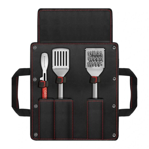 Kamado Joe ® tugevdatud  terasest grillitarvikute komplekt kandekotiga