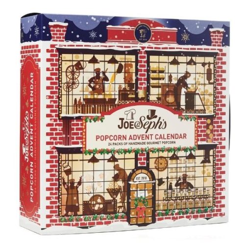 711583073908 Joe&Seph's Popkorni ADVENDIKALENDER (24 Päeva) Classic Gourmet Advent Calendar 175g (19 Flavours 24 Windows)