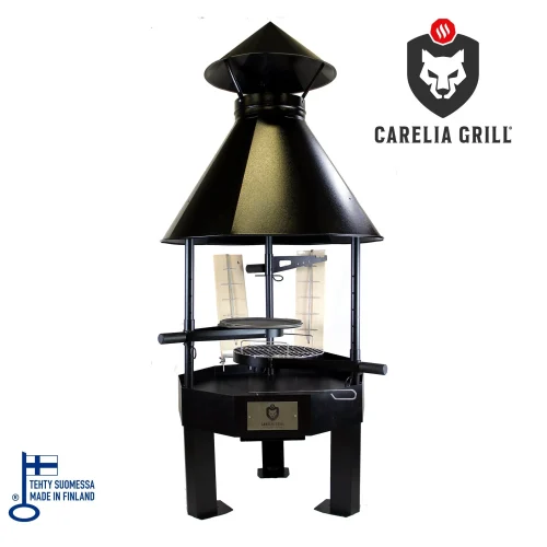BBQ Entertainment CARELIA GRILL 9K 80 LOW, BLACK (4)