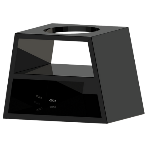 BBQ Entertainment LAUD Grillile Kamado COEO Le Quatro L (must Pulbervärvitud Teras, D52cm) (1)