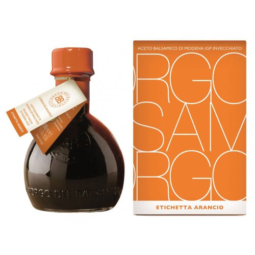 BBQ Entertainment N Catering, Enn Tobreluts,IL Borgo AGED BALSAMIC VINEGAR Of MODENA IGP 250 Ml Orange