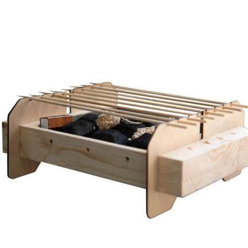 BBQ Entertainment OÜ Ühekordne Loodussõbralik GRILL Woodbright NaturGrill (1.3 Kg, 30x20x5 Cm) 2