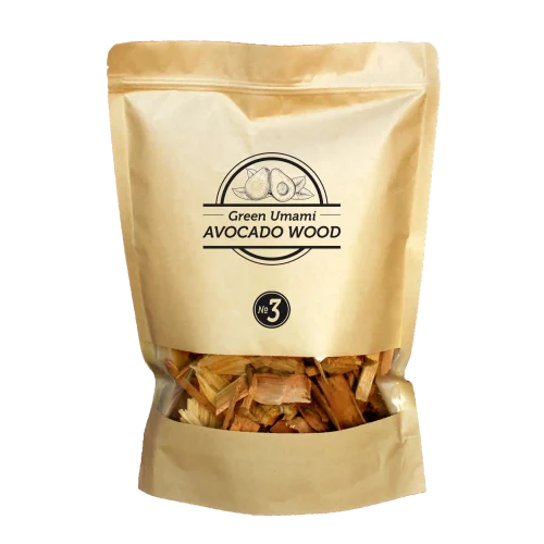 BBQ Entertainment SMOKEY OLIVE WOOD Avokaadopuust Suured Suitsulaastud 1,7 L