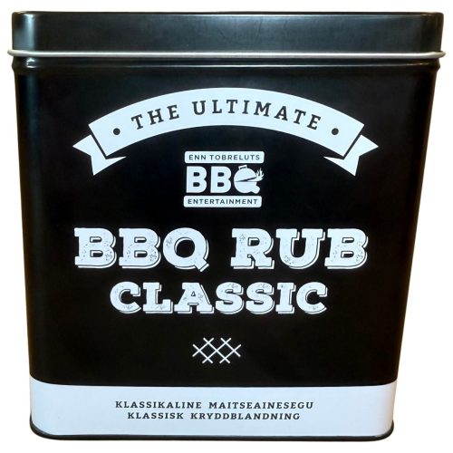 BBQ RUB Klassikaline 850g (uus Pakend) BBQ Entertainment Enn Tobrelutsu Maitseainesegu.