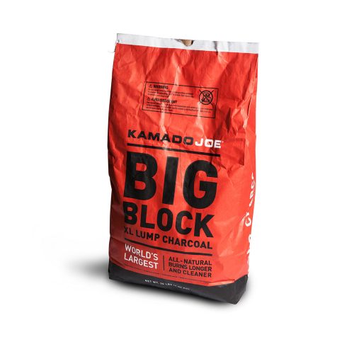 Big Block Charcoal Bag Front