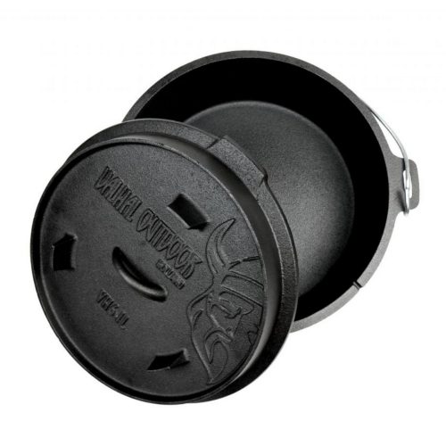 EAN 8719326497792 VALHAL Malmist Haudepott : Dutch Oven Cast Iron Casserole 6,1 L