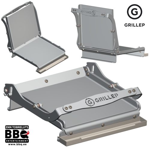 GRILLEP Süsinikterasest : Karbon Steel GRILL PRESS