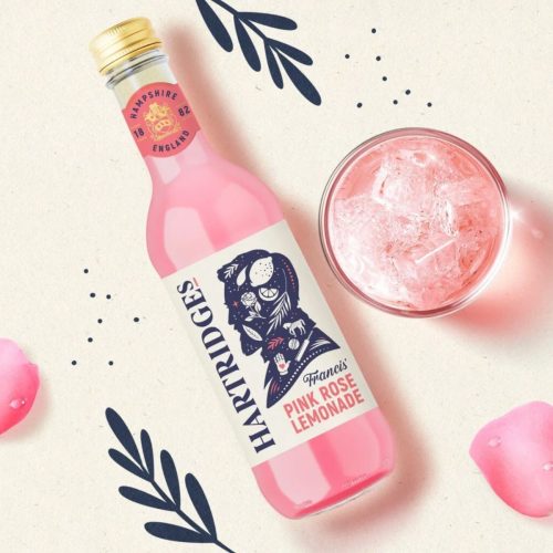 Hartridges Pink Rose Lemonade 330 Ml