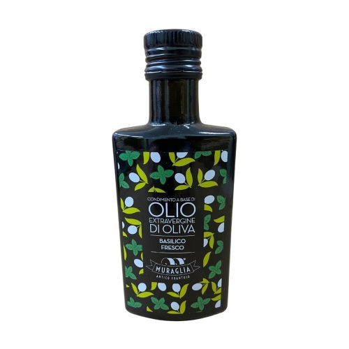 Itaalia Ekstra Neitsioliiviõli “Muraglia BASIL 200 Ml (basiilikumaitseline)