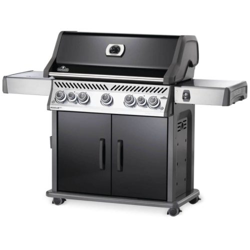 Napoleon Rogue RSE625RSIBPK Keraamilise Steigipliidi Ja Vardapõletiga Gaasigrill (must) 2