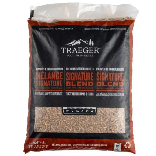 PEL346 TRAEGER FSC SIGNATURE BLEND Puidupelletid Suitsuahjule 9 Kg 2