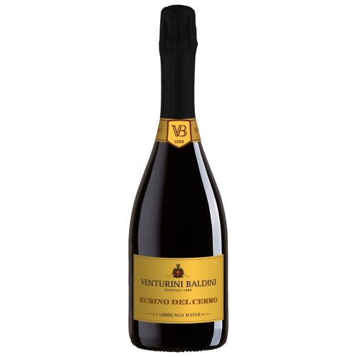 Punane Vahuvein Venturini Baldini RUBINO DEL CERRO SPARKLING BRUT Lambrusco 750 Ml
