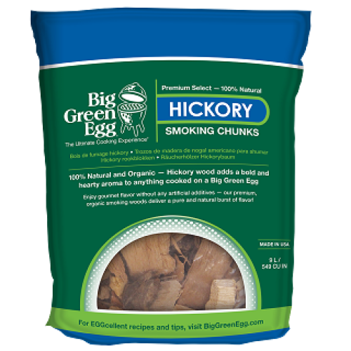 Puuklotsid Hikkori Big Green Egg