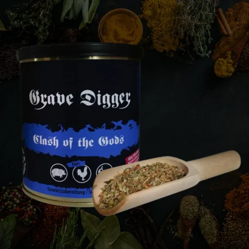 Rock N’rubs BBQ RUB Maitseainesegu Grave Digger Clash Of The GODS 140g