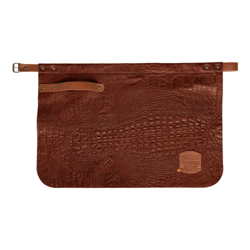 SL360211 40 New York Caiman Cognac Short Apron.jpg