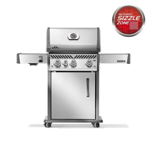 Napoleon Rogue Pro 425 Sizzle Zone 3 Bundbraendere Rustfri Gasgrill Rp425sibpss 2